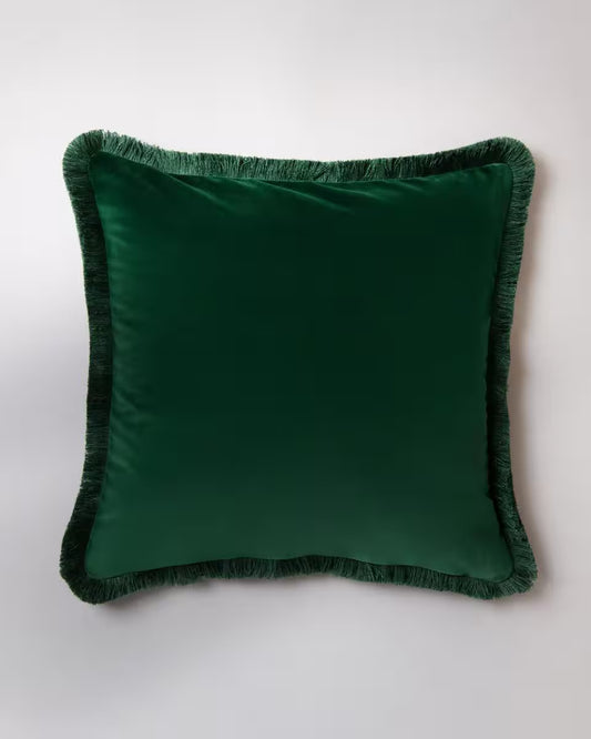BRITISH RACING GREEN Velvet Cushion