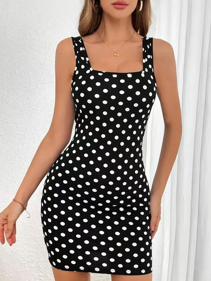 New Summer Polka-dot Dress For Women