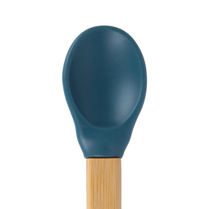 2pc Bamboo Baby Weaning Fork & Spoon Set