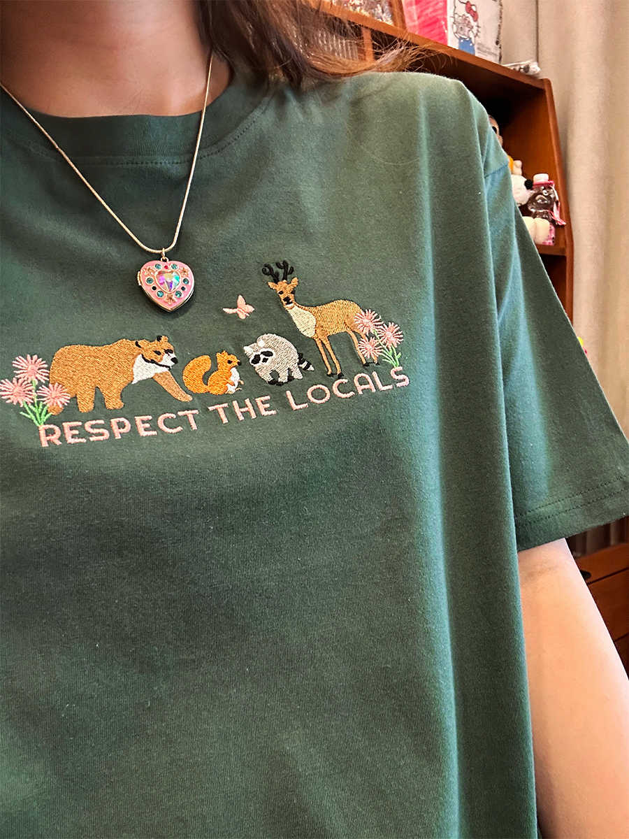 Loose Couple Round Neck T-shirt Short Sleeve