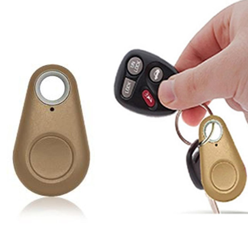 Aquarius Key Finder Anti-Lost Alarm with GPS Last Location Finder, Gold