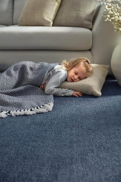 Reef Navy Eco-Friendly Rug