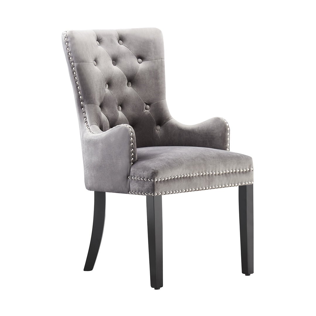 Windsor LUX Velvet Dining Chair (with armrests)