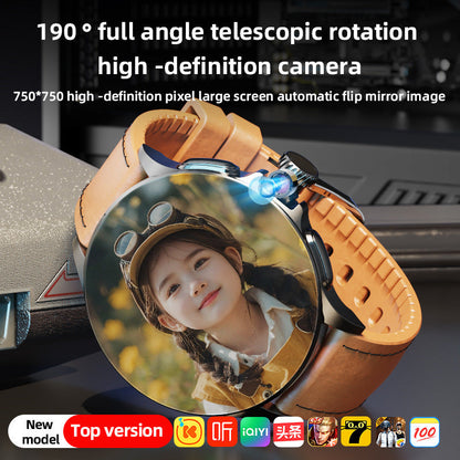 Round Screen Card Smart Watch