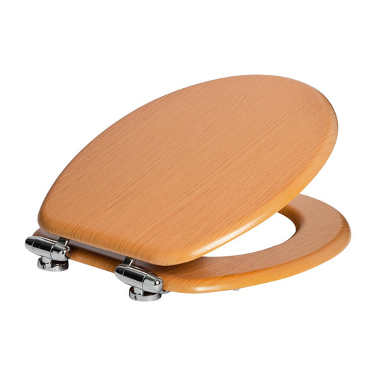 Brown Soft Close Toilet Seat