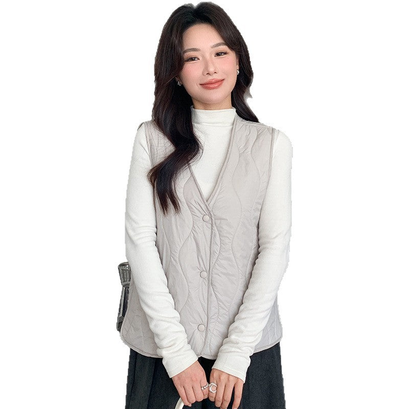Loose Ultra-thin Women's Outer And Inner Wear Vest