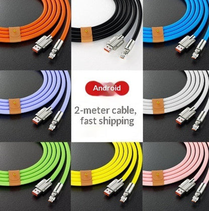 Mecha Elbow 180 Rotating Data Cable Reinforced
