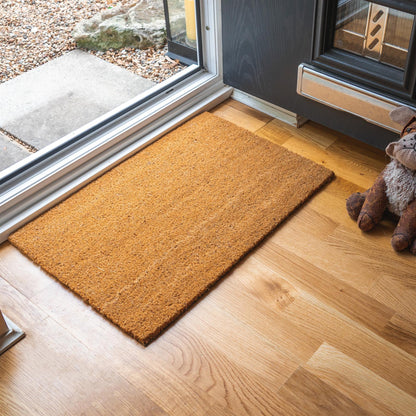 70cm x 40cm Plain Coir Door Mat