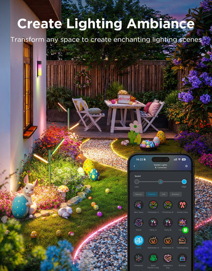 GOVEE RGBICWW GARDEN LIGHTS (2 PACK)