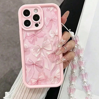 Phone Case Bracelet Ins Style Cartoon