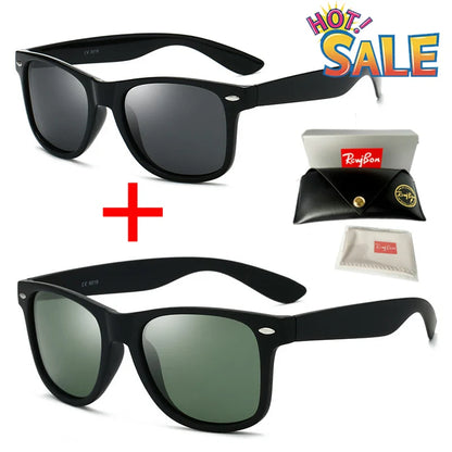 Classic RCWJBON 2140 Polarized Sunglasses Unisex Driving Sunglasses Luxury Fashion Designer Sunglasses Coating UV400 Eyewear