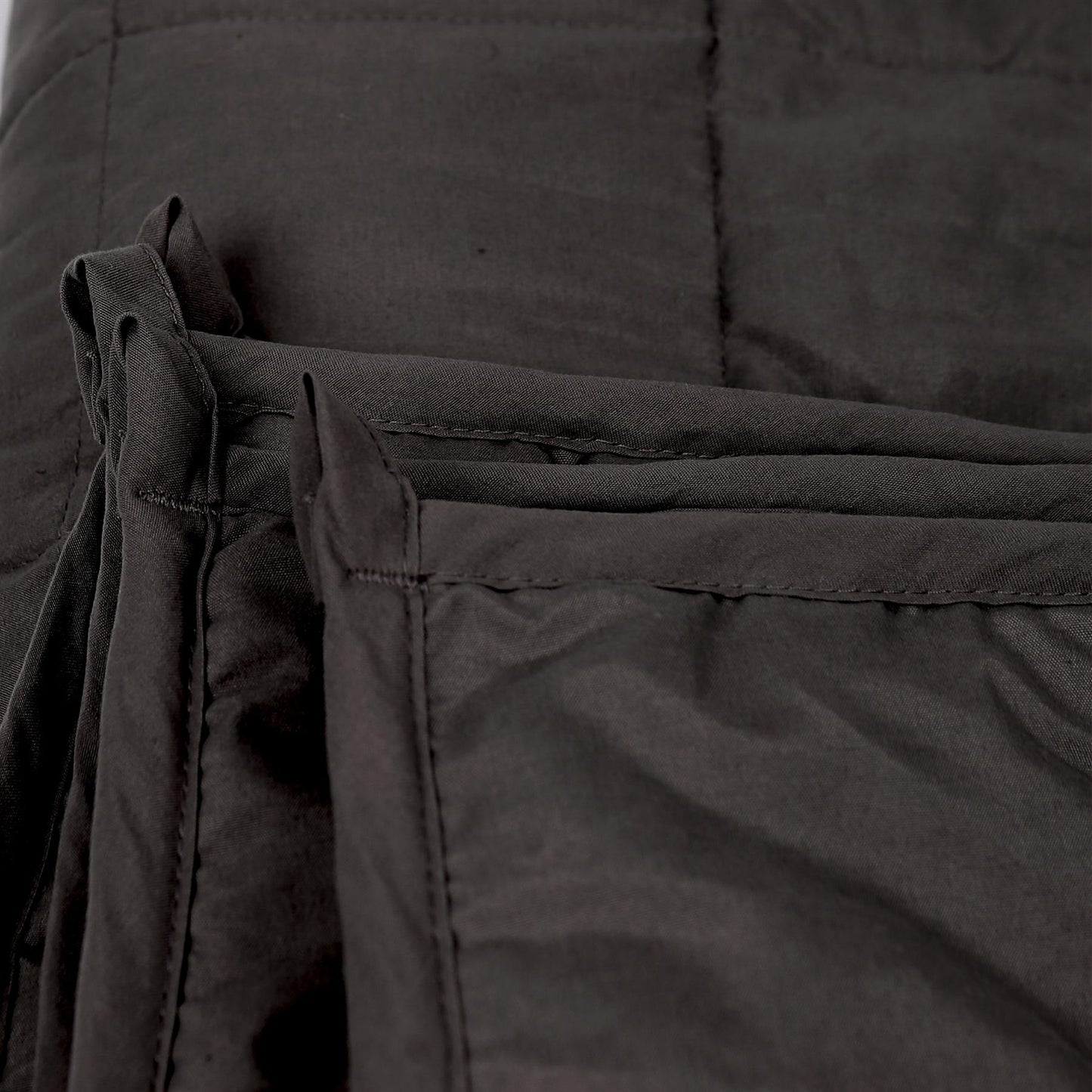 Weighted Blanket with Storage Bag - 125 x 180cm - 6kg - Black