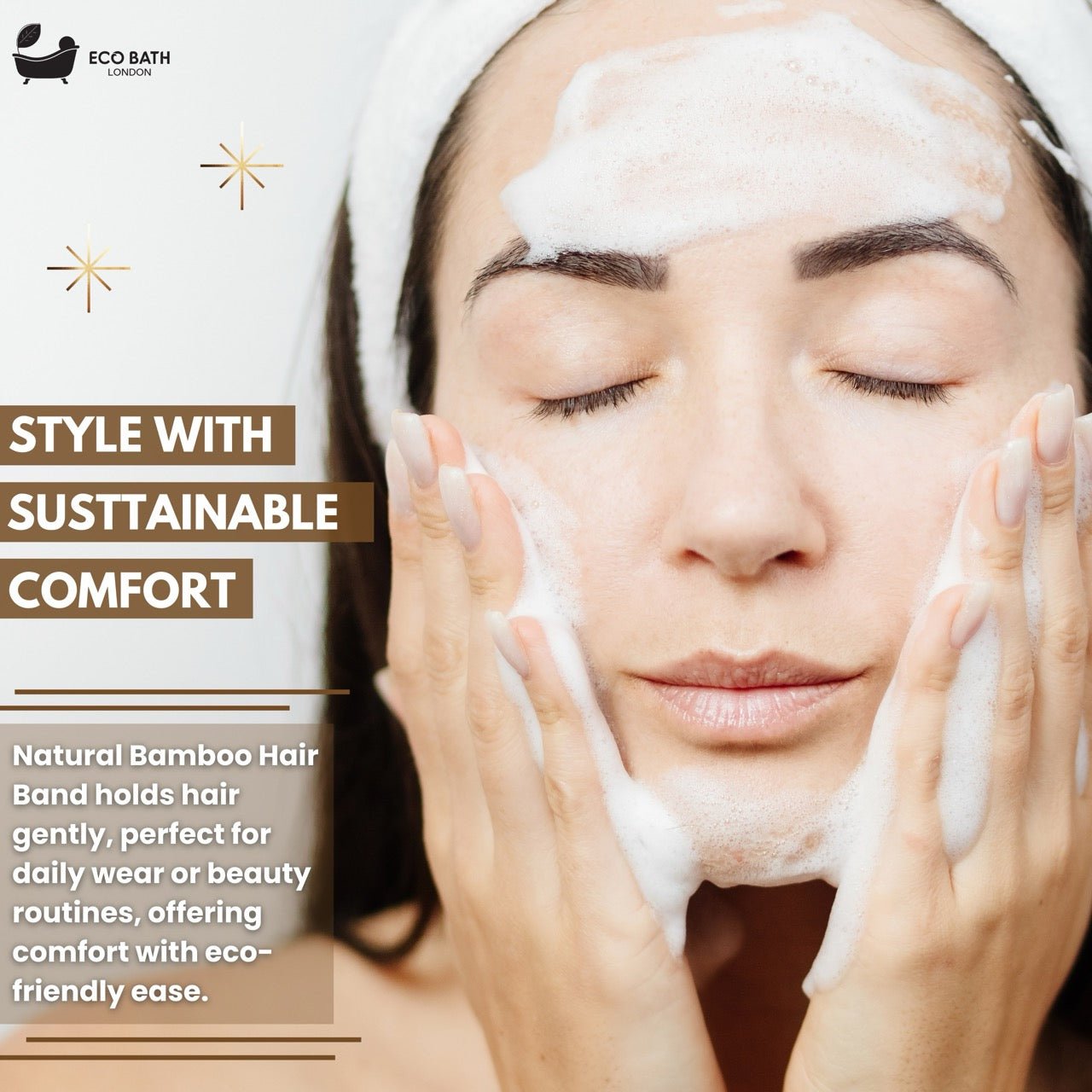 Eco Bath Bamboo Hair Band