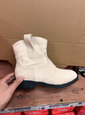 Square Heel Low Martin Boots