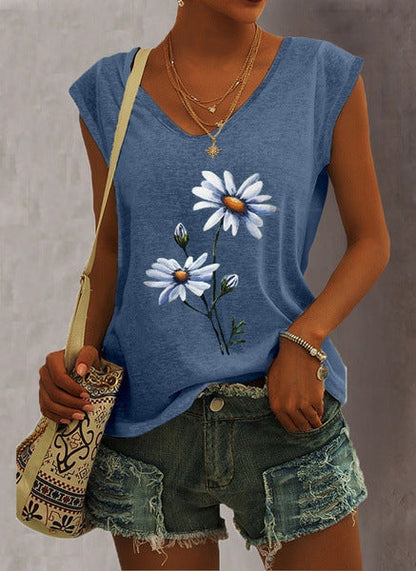 Women's Short-sleeve Wish-style Western-style Tank Top