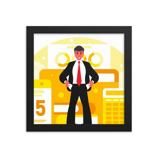 elte26 midas touch Framed poster