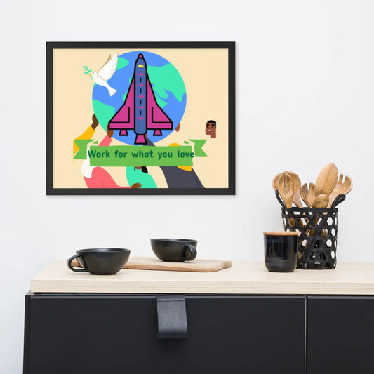 elte26 first home Framed poster