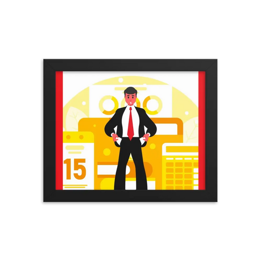 elte26 midas touch Framed poster