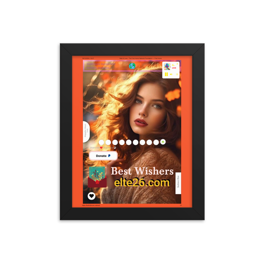 Eternal Wall Framed poster