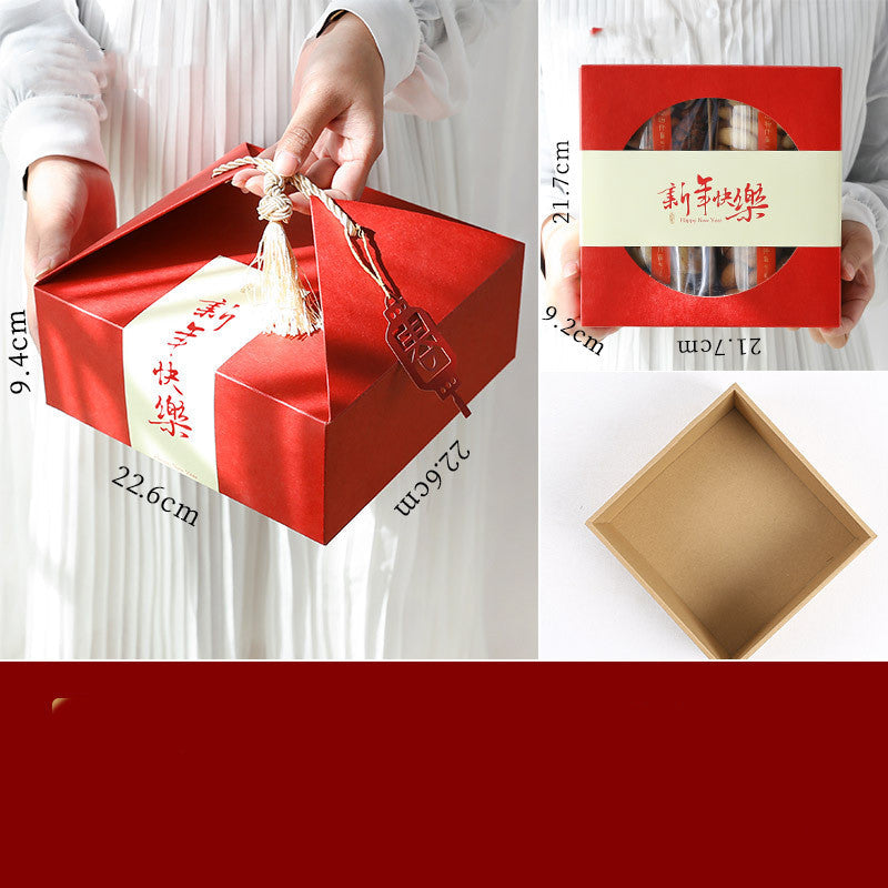 New Year's Day Dried Fruit Nut Gift Box