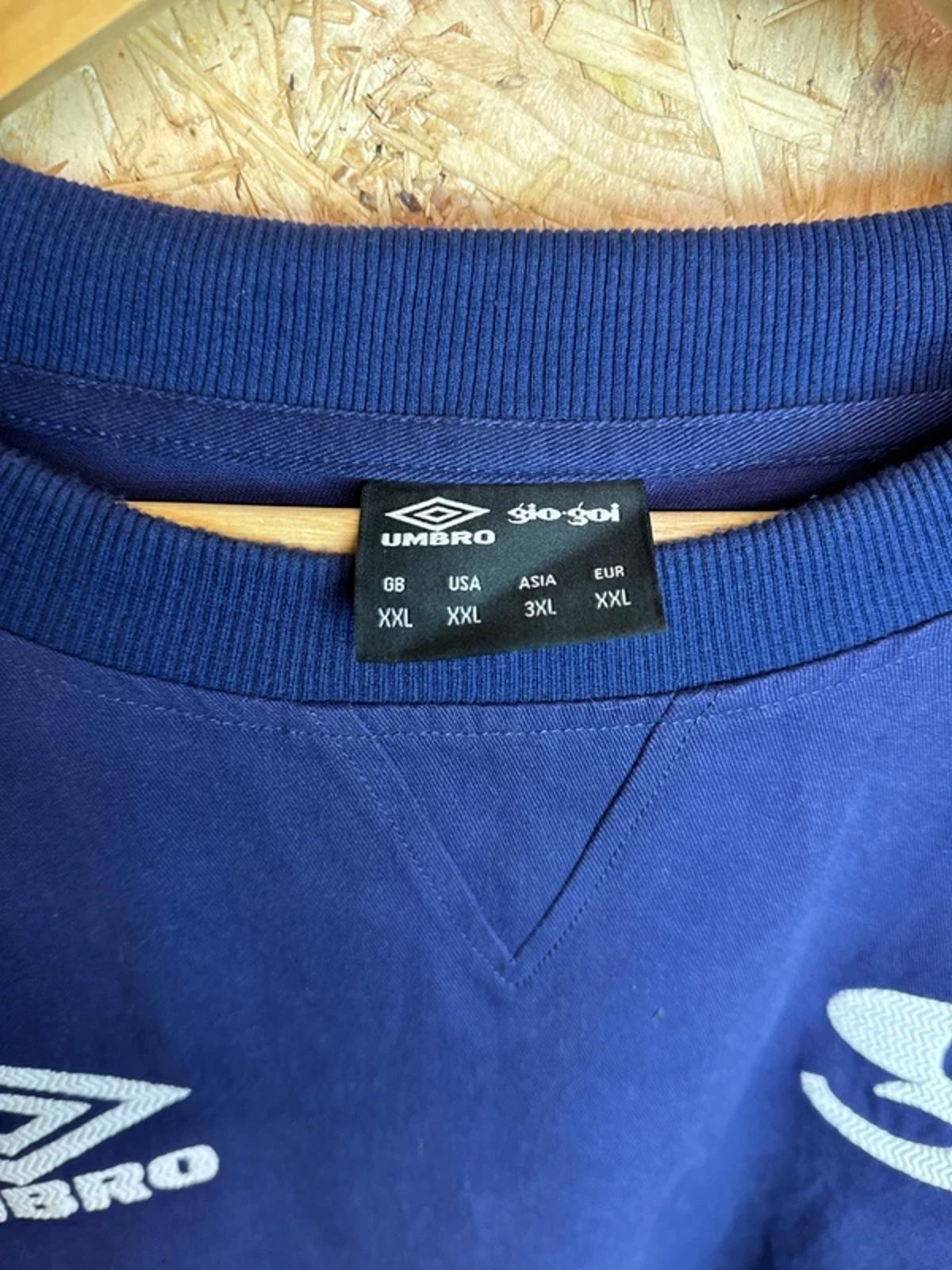 Umbro Gio Goi Collaboration Drill Tracksuit Top Jumper Smock XXL Oasis #208