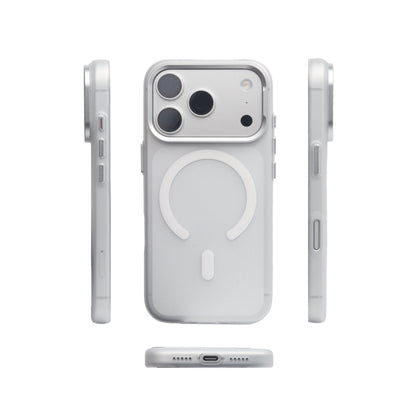 Frosted Magnetic Suction Suitable For 17promax Phone Case PC Skin Feeling Drop-resistant