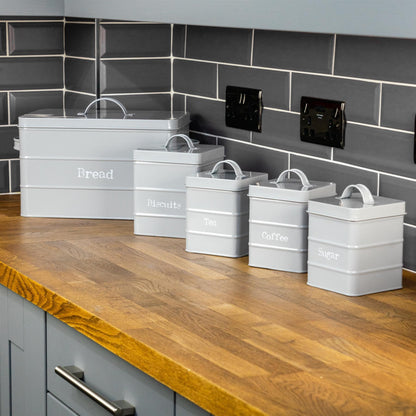 Vintage Metal Bread Bin