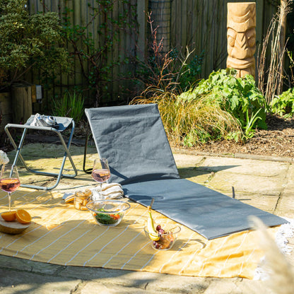 Grey Classic Folding Stool