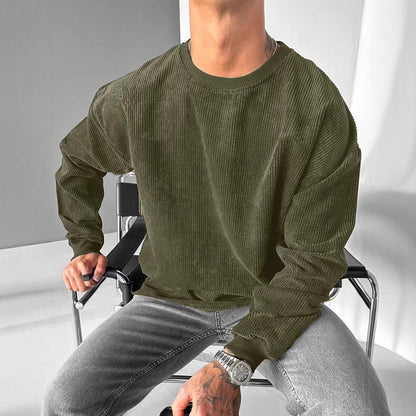Casual Trends Round Neck Sweater Long Sleeve