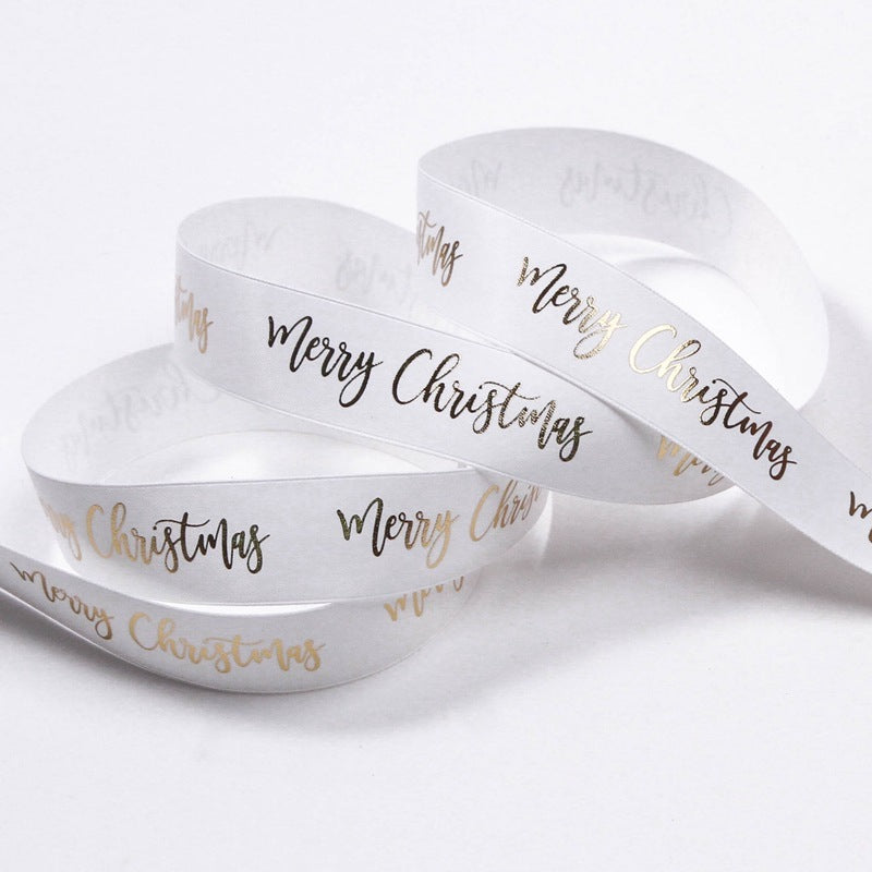 Christmas Ribbon Thread Ribbon Diy Cake