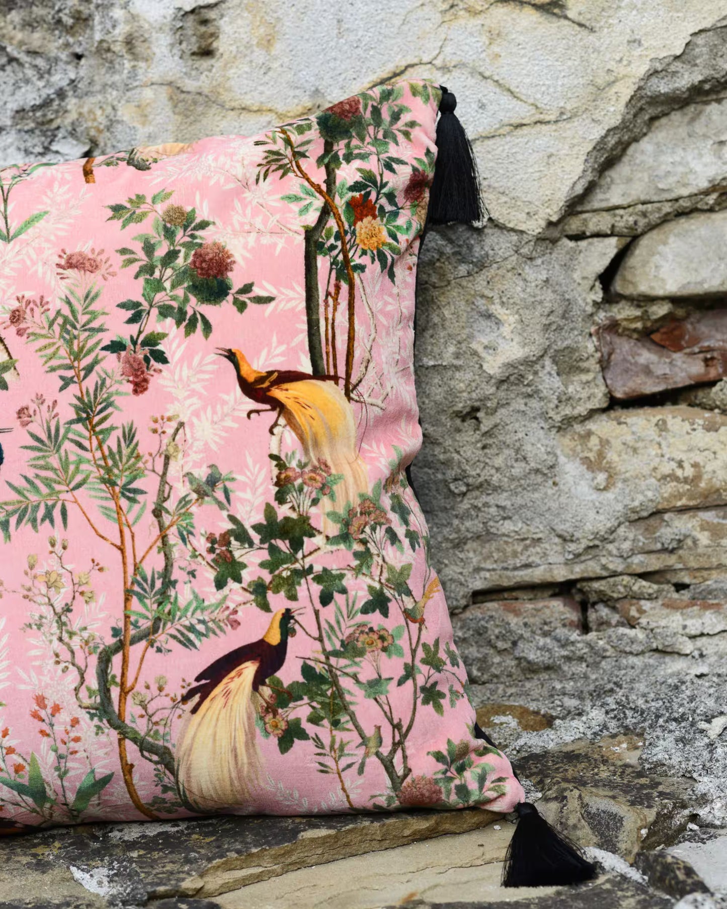 Royal Garden Pink Velvet
