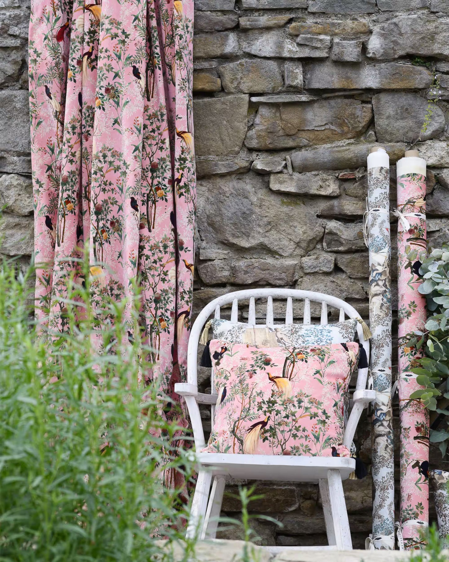 Royal Garden Pink Velvet