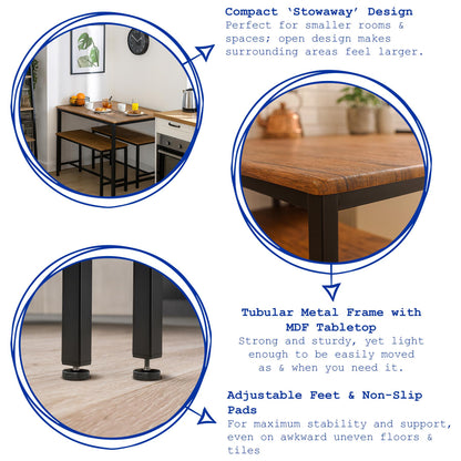 Four-Seater Compact Dining Set