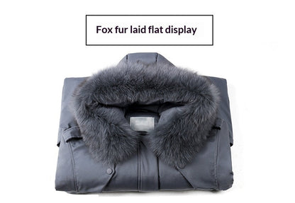 Parker Big Fur Collar Down Jacket Women