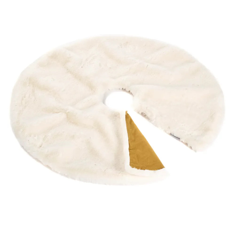 Faux Fur Tree Skirt