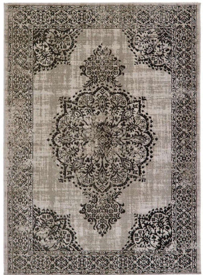 Saville Grey/Black Vintage Rug