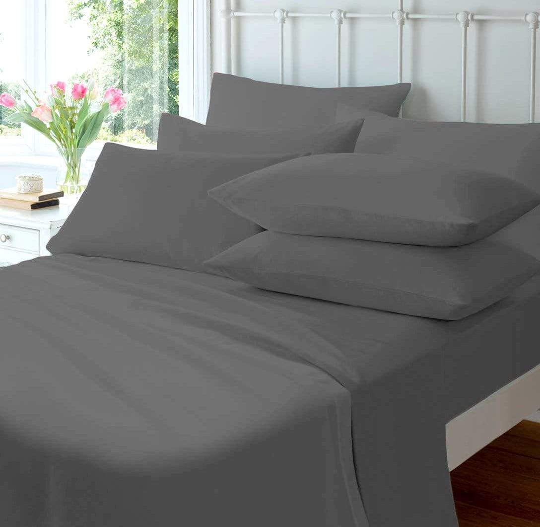 Flannelette Super Soft Brushed Cotton Duvet Set Luxuriously Warm Elegant Design in Single Double King Super King by OLIVIA ROCCO