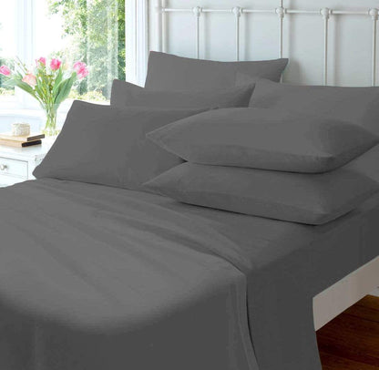 Flannelette Super Soft Luxurious 100% Cotton Brushed Flat Sheet OEKO-TEX Certified Premium Quality Bedding in Various Sizes and Colours by OLIVIA ROCCO