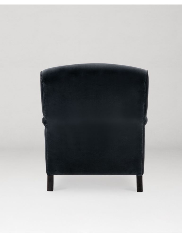 Winston Chair - Charcoal Cotton Velvet
