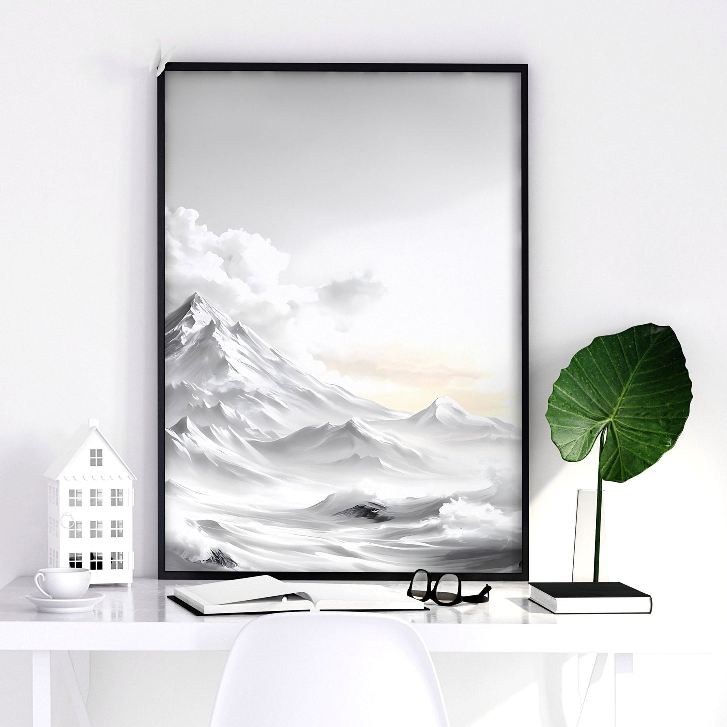 Framed Wall Art Sets of 3 | Set of 3 Asian Inspired Wall art Prints