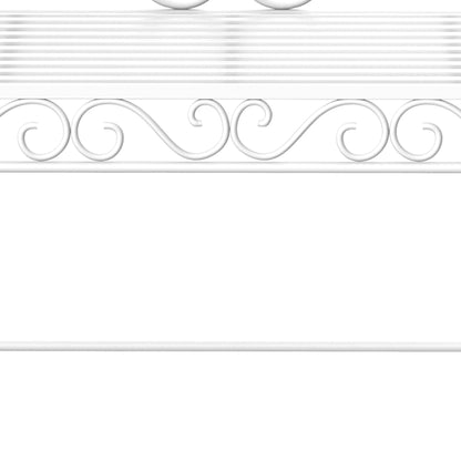 Outsunny Heavy-Duty Garden Bench-White