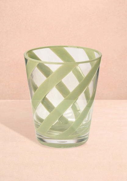 Poolside Gossip Sage Green Acrylic Tumbler -  Set of 6