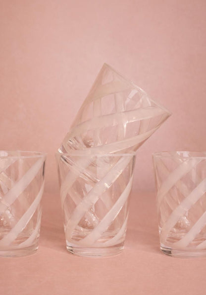 Poolside Gossip - Translucent White Acrylic Tumbler x 6