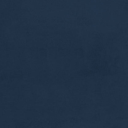 HOMCOM Velvet-Feel Storage Ottoman - Blue
