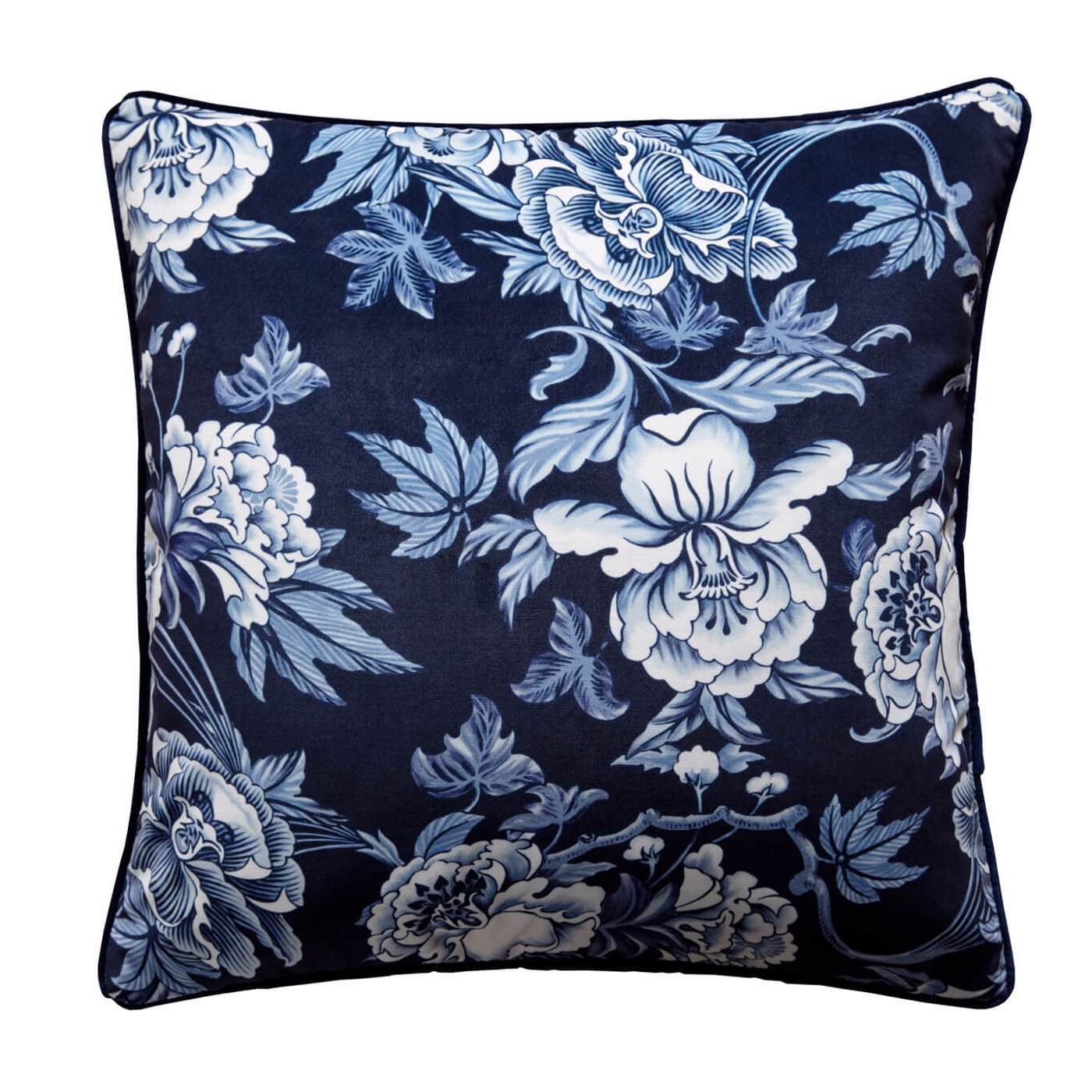 Hibiscus Midnight Cushion 50x50cm