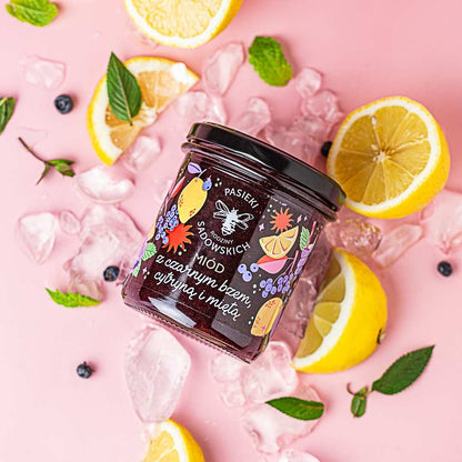 Honey with Elderflower, Lemon & Mint 430g