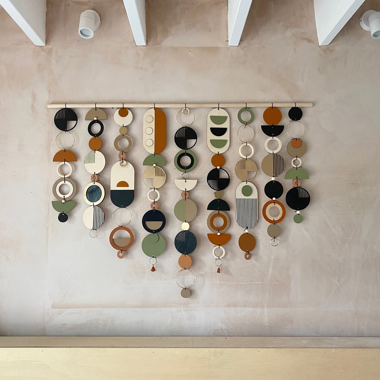 New Modern Wall Art - Geometric Artwork - Minimal Home Decor - New Home Trend - Large Centre Piece Art - Big Wall Tapestry - Large Tapestry