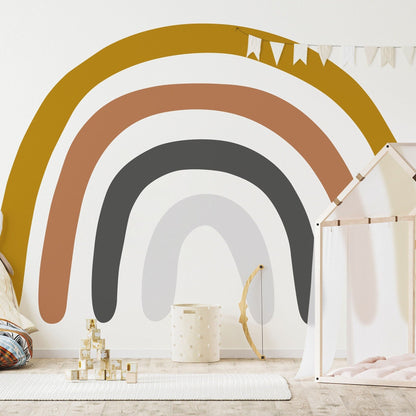 Wall Sticker Drawn Rainbow - 5 Arch