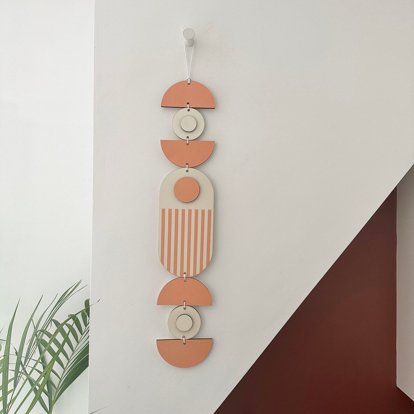 Bright Pastel Wall Hangings - Geometric Artwork - Colourful Home Decor