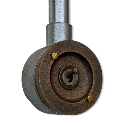 Single Gang Bronze Conduit Metal Light Switch Industrial 2 Way